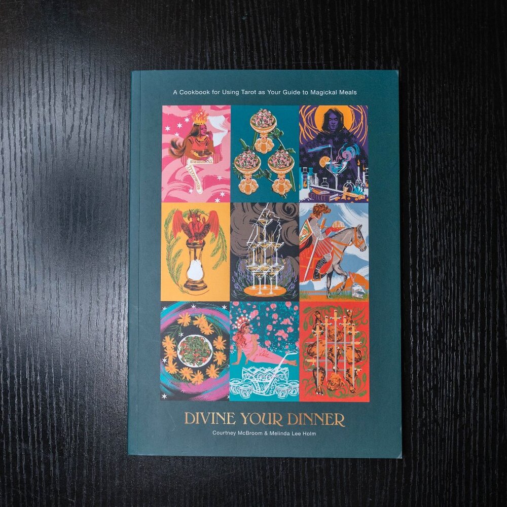 CLEARANCE Divine Your Dinner McBroom & Holm Tarot Cookbook